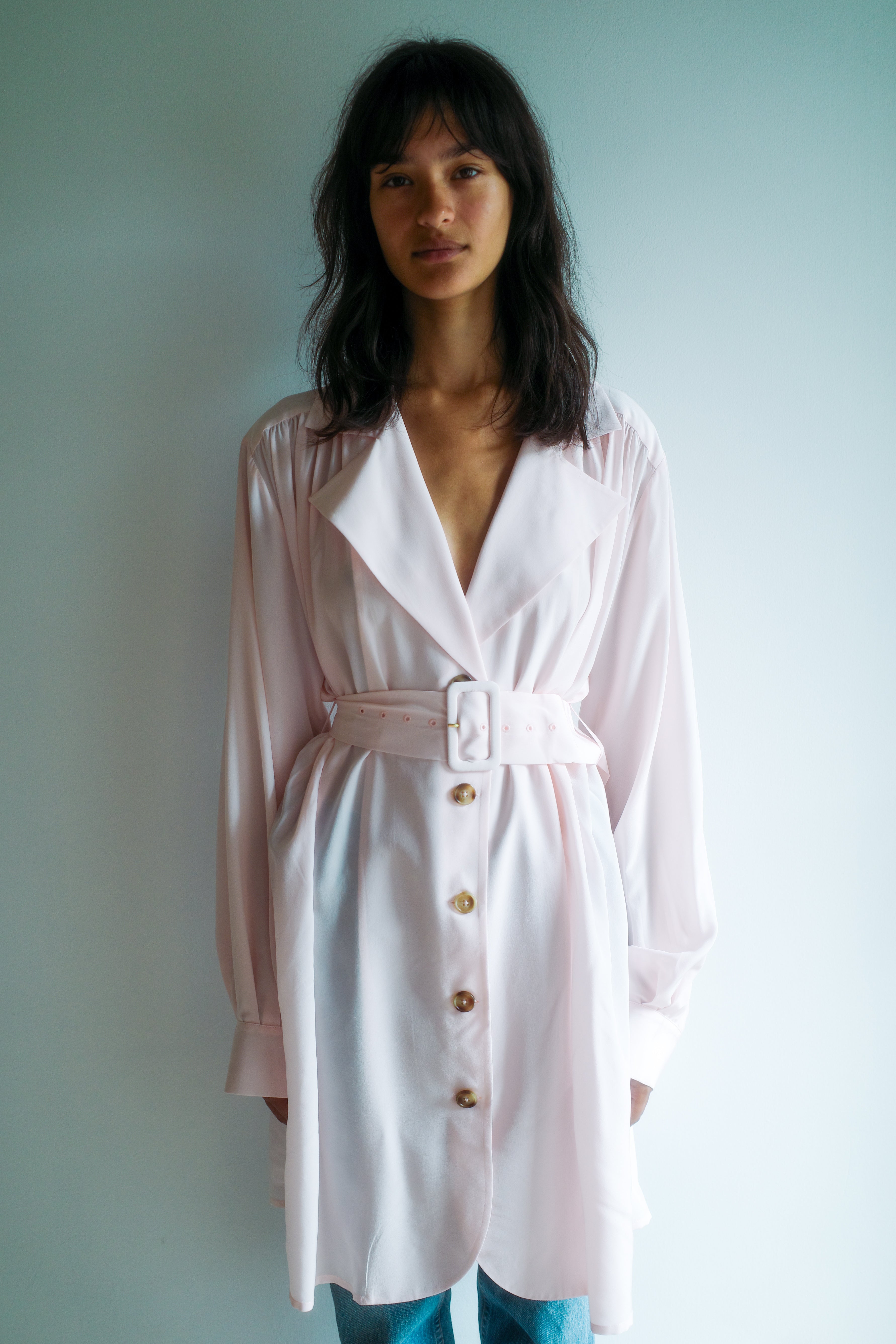Bonsai Dress - Pale Pink