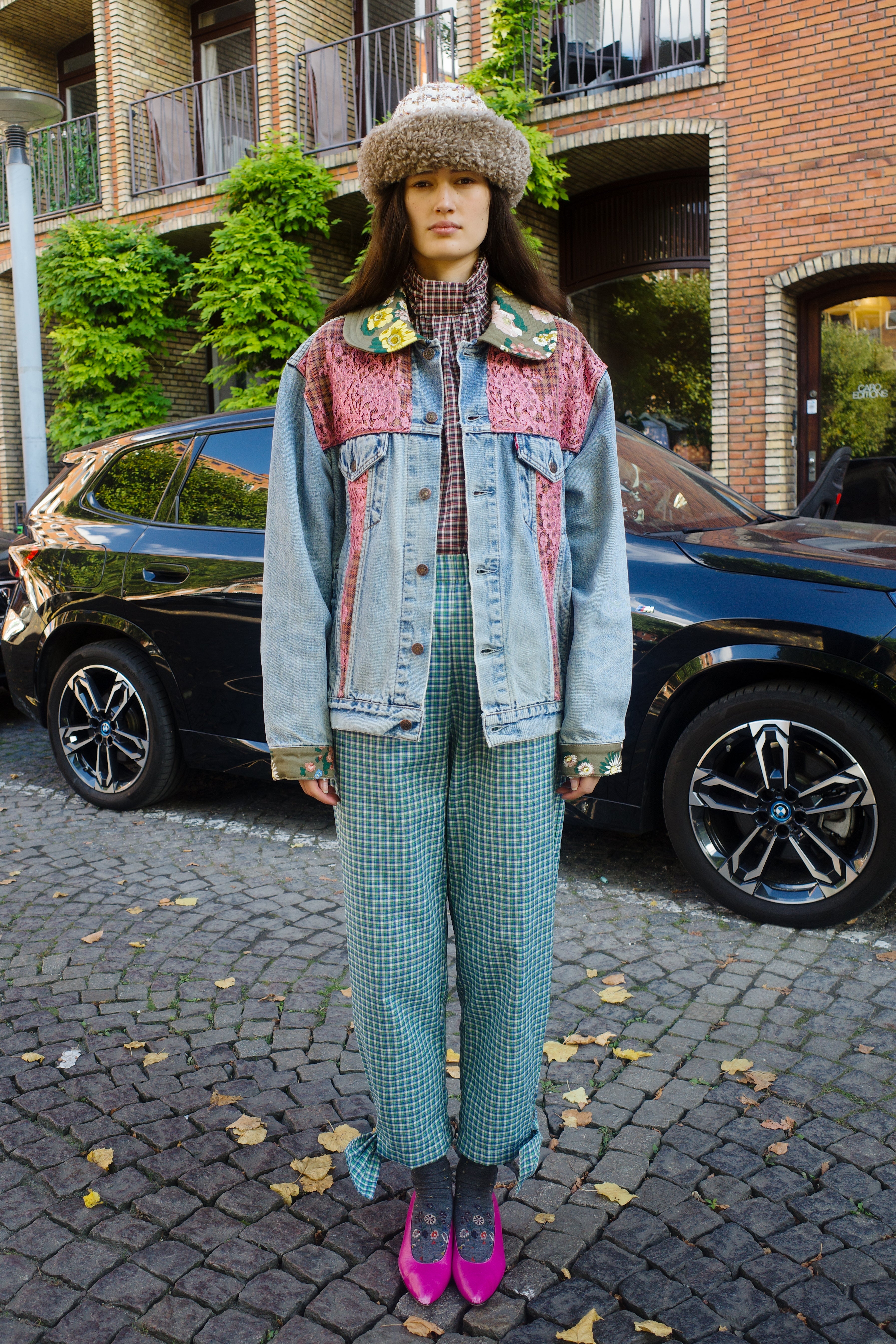 Upcycled Denim Jacket - One of a kind