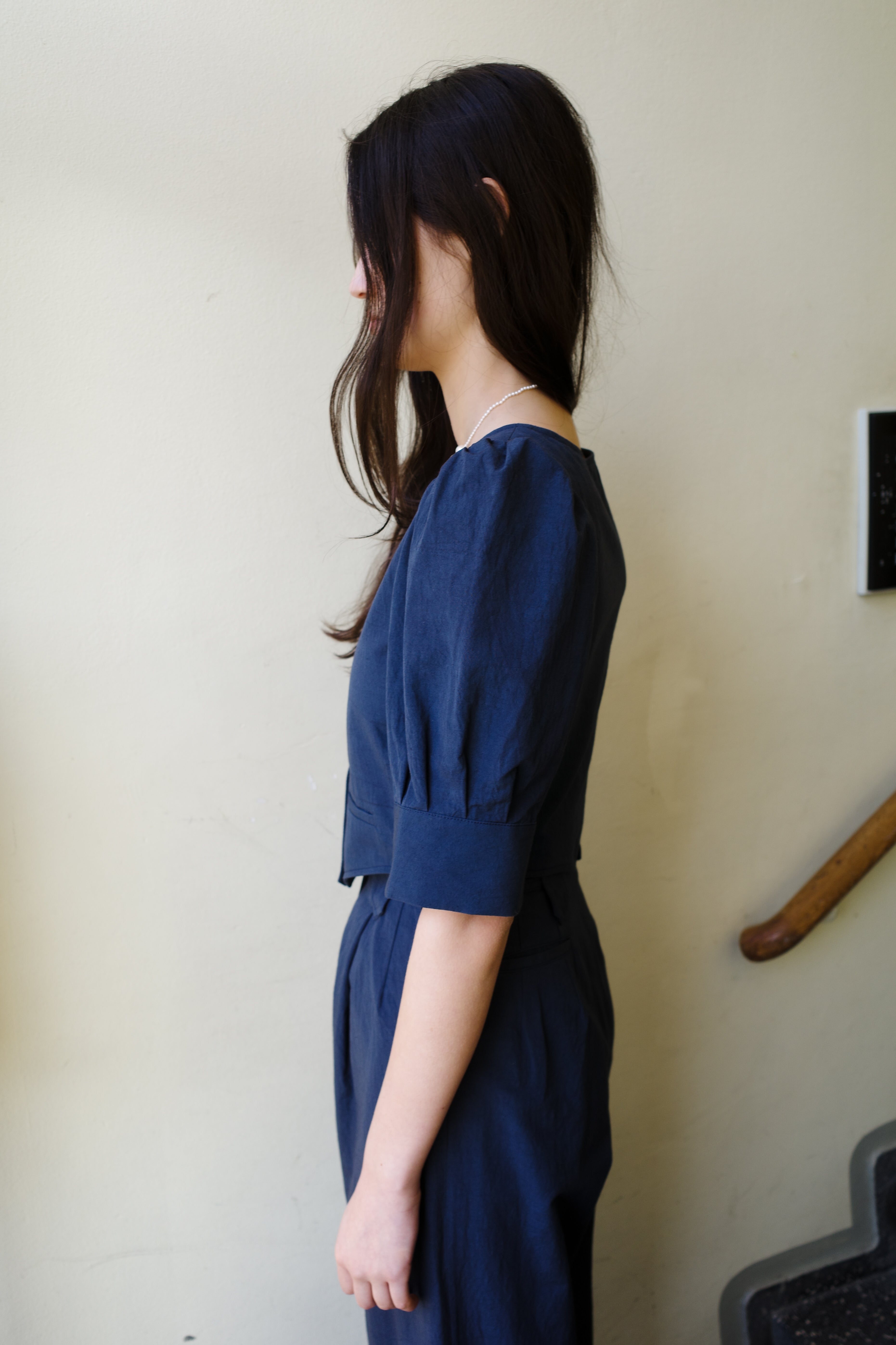 Laura Blouse - Navy