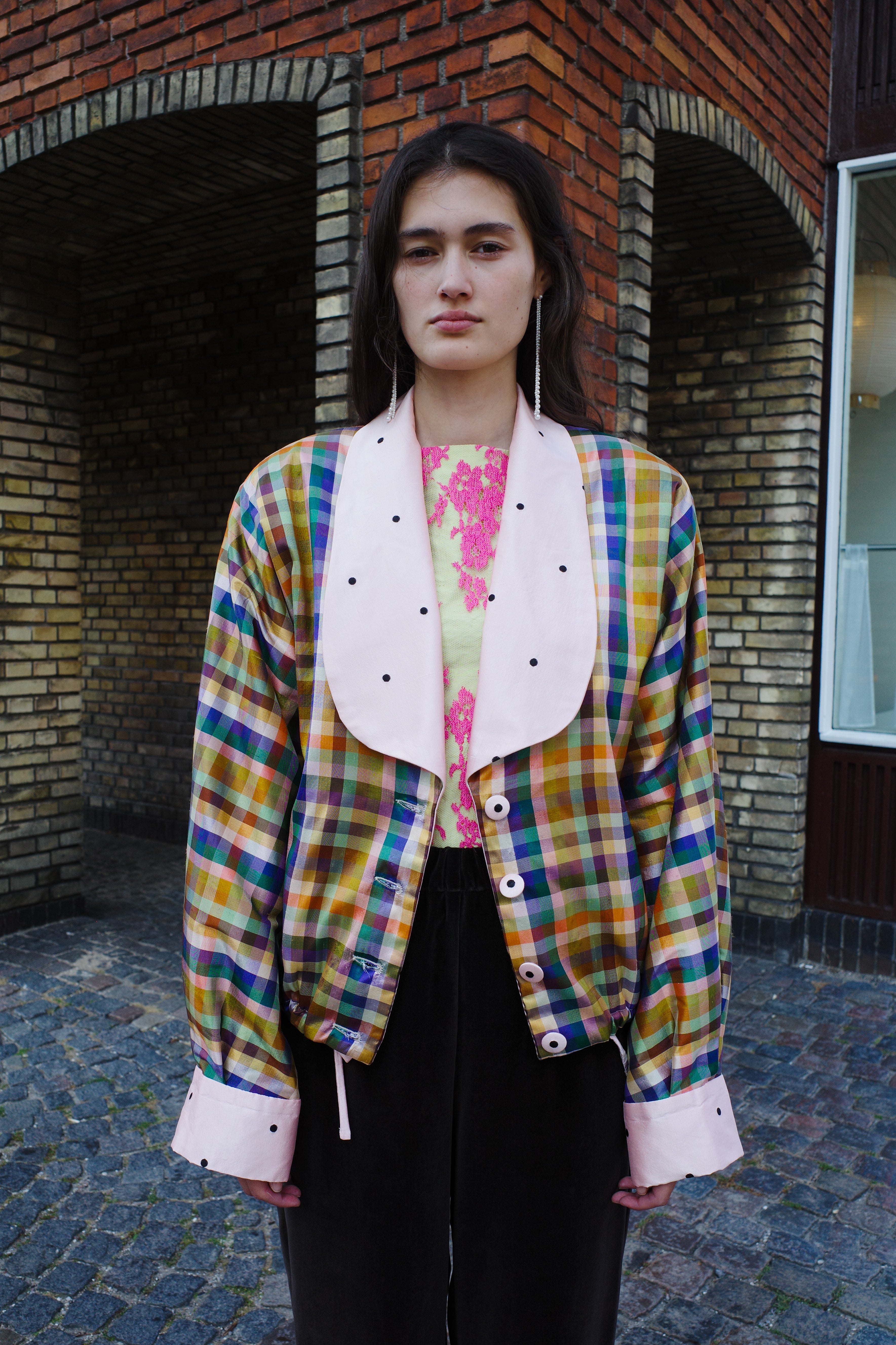 Sabine Silk bomber