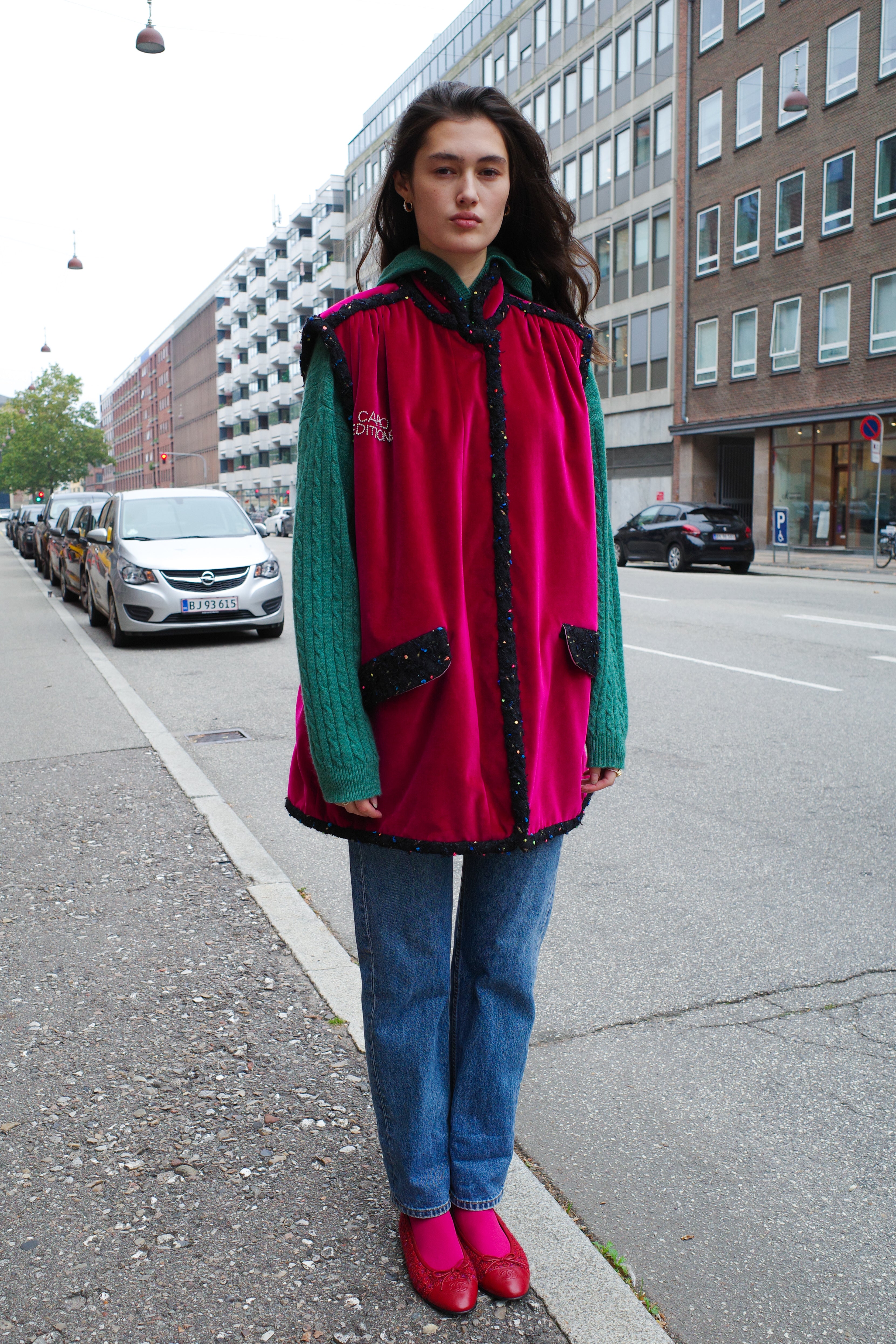 Gaia Vest - Tiger Embroidery