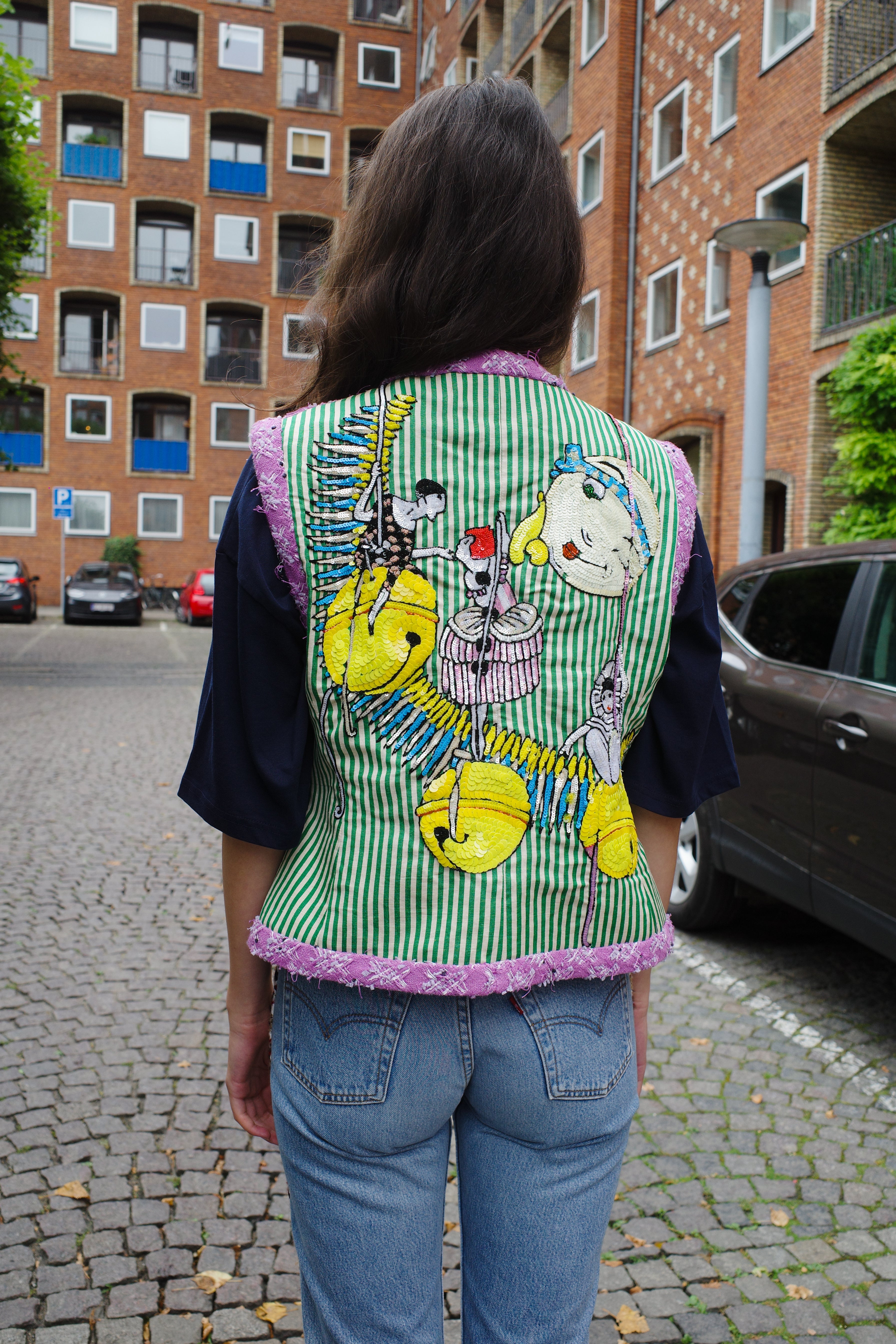 Tusnelda vest - One of a kind