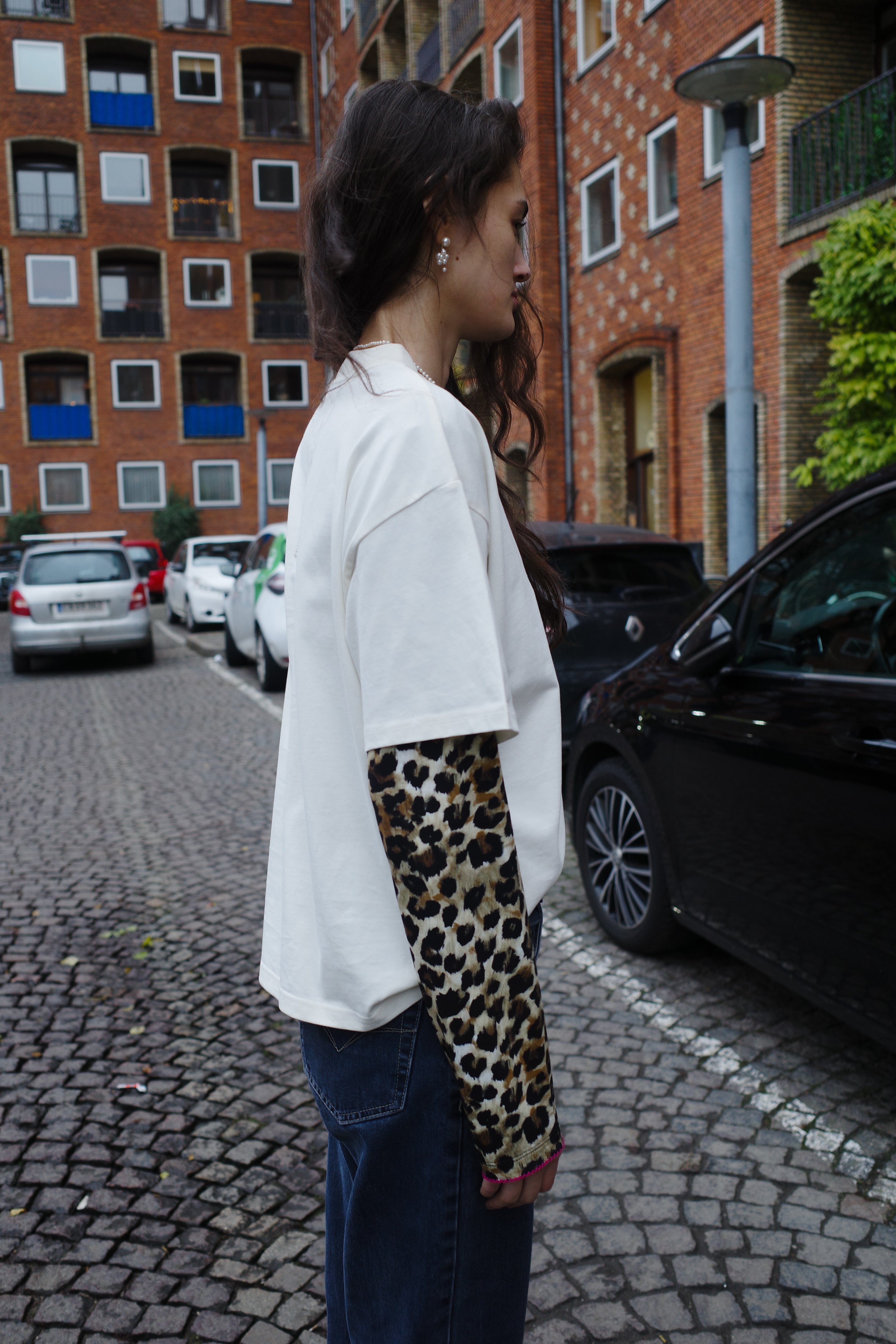 FREDDIE T-SHIRT COTTON OFF WHITE - I LOVE NY