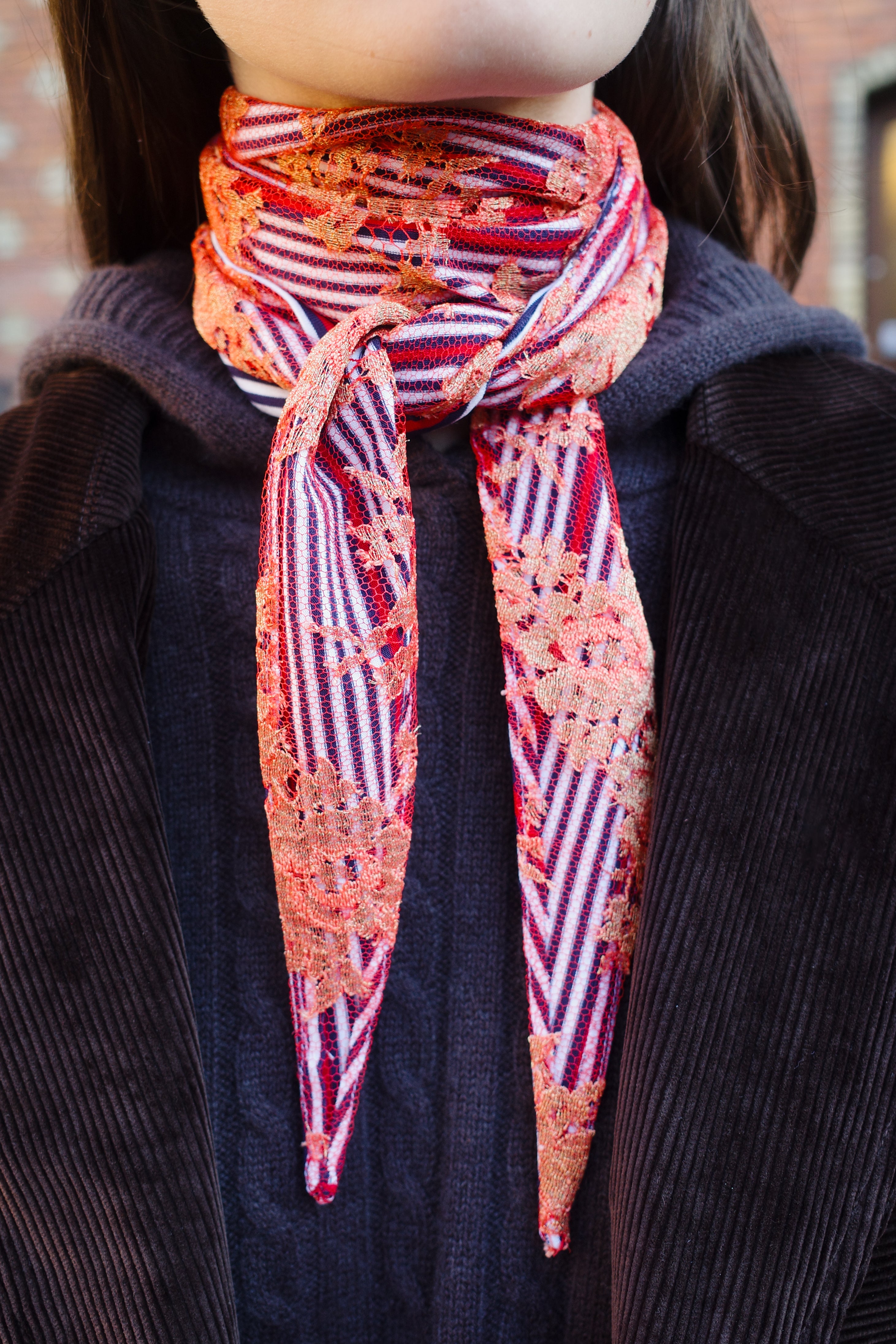 Babette Lace scarf