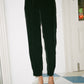 Bonsai Pants - Black Silk Velvet