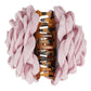 The Rosie Hair Clip in Pale Pink.  Polyester Acetate 12cm wide